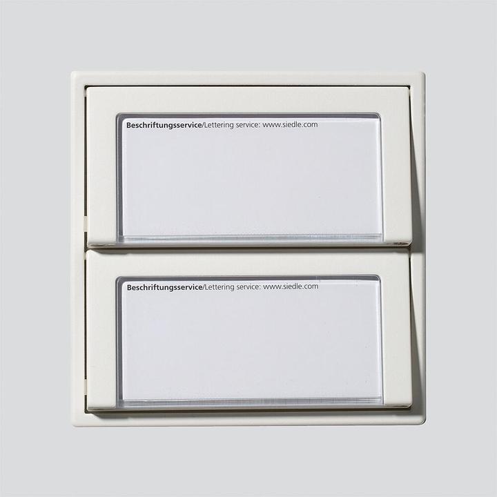 Actual product image Siedle Push-button module TM 511-02 W white 2 buttons