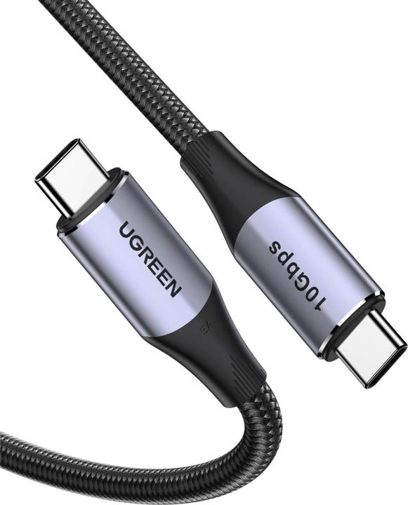 Produktbild Ugreen USB C – USB C (1 m, USB 3.2 Gen 2, 100 W)