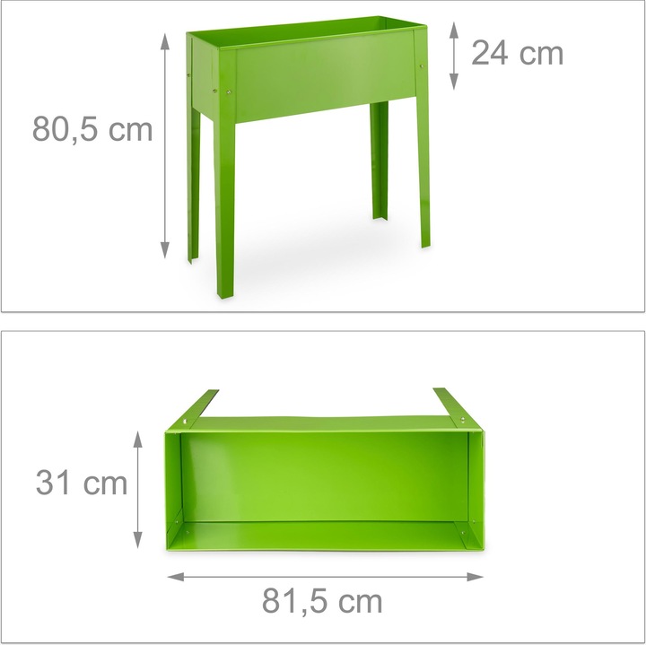 Actual product image Relaxdays Raised bed