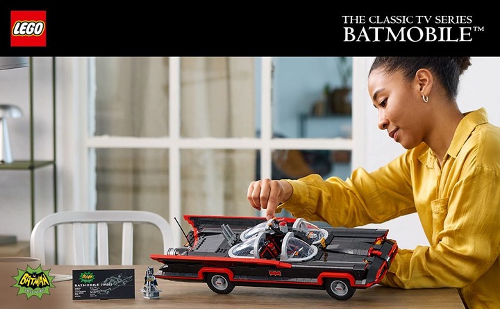 Produktbild LEGO Batmobile (76328, LEGO DC, LEGO Seltene Sets)