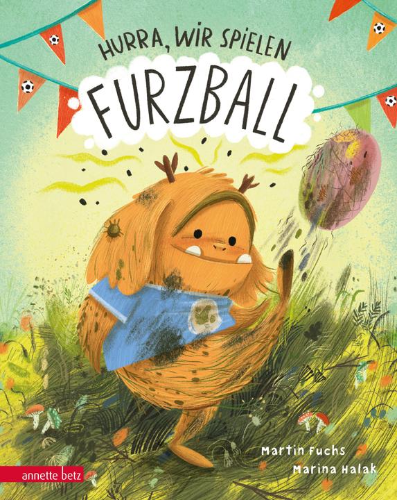Image du produit Hurra, wir spielen Furzball (Allemand, Martin Fuchs, 2024)