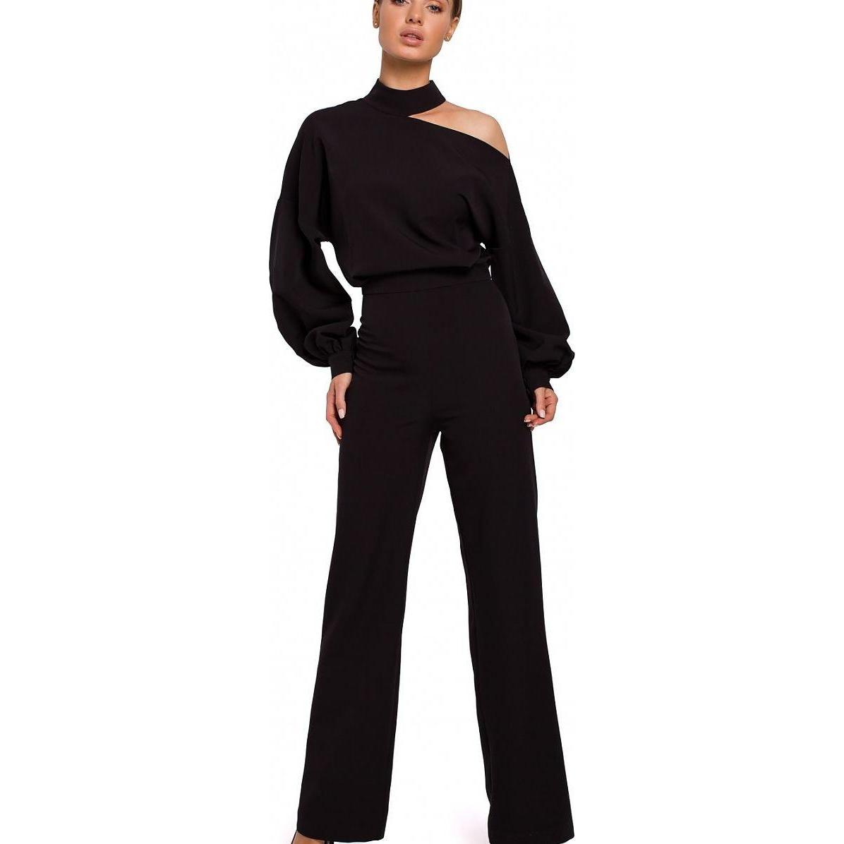 Made of Emotion, Damen, Jumpsuit, 905234, Schwarz, (S)