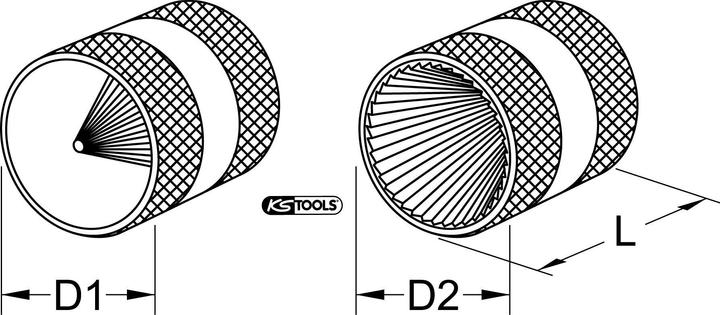 Actual product image KS Tools 105.3001 (61 mm)