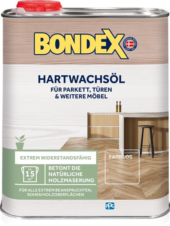 Image du produit Bondex Hartwachsöl (Nature, 0.75 l)