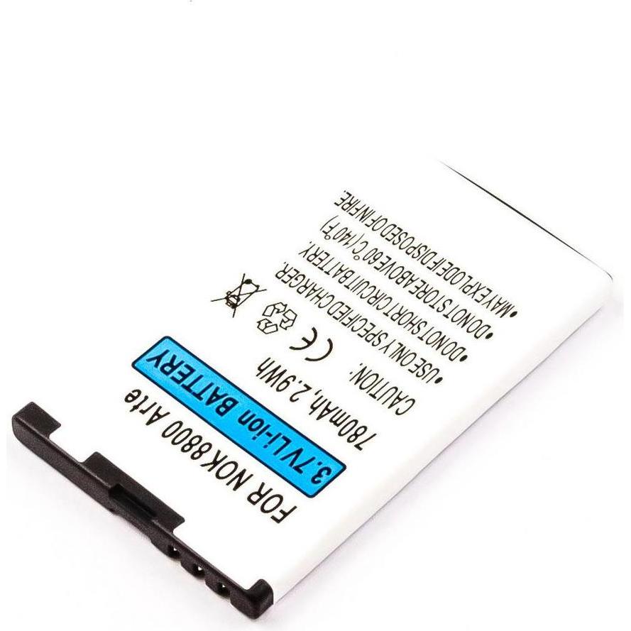 CoreParts Battery for Mobile (Akku), Mobilgerät Ersatzteile, Schwarz, Weiss