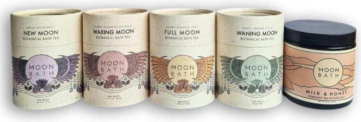 Actual product image Moon Bath Badetee Full Lunar Set (303 ml, Bath salts)