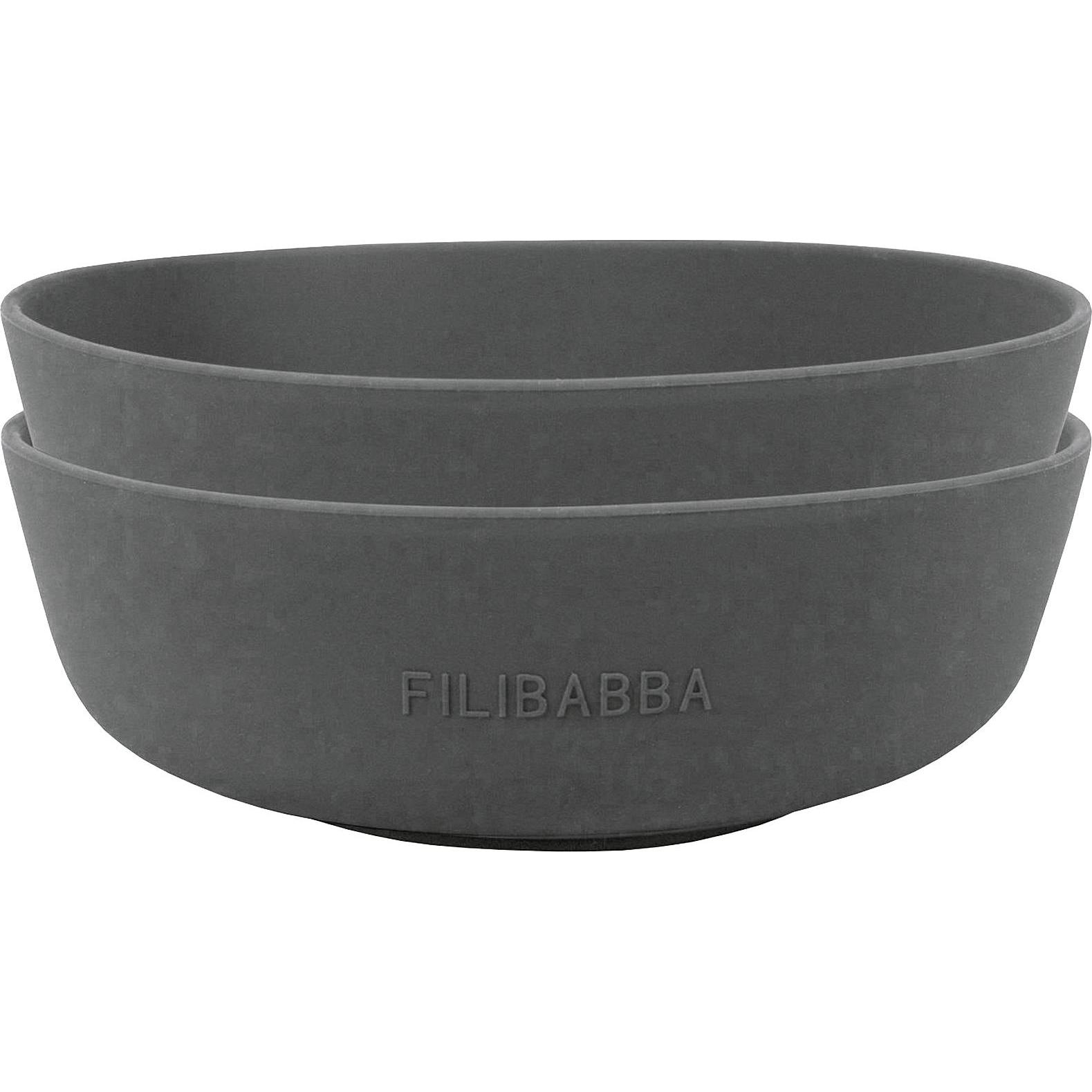 Filibabba, Kindergeschirr + Kinderbesteck, Silikon schüssel