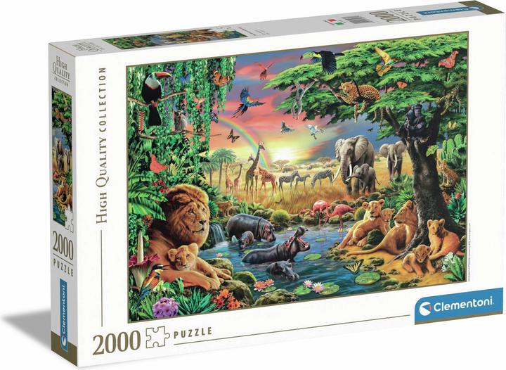 Immagine prodotto Clementoni Puzzle The African Gathering pezzi (2000 pezzi)