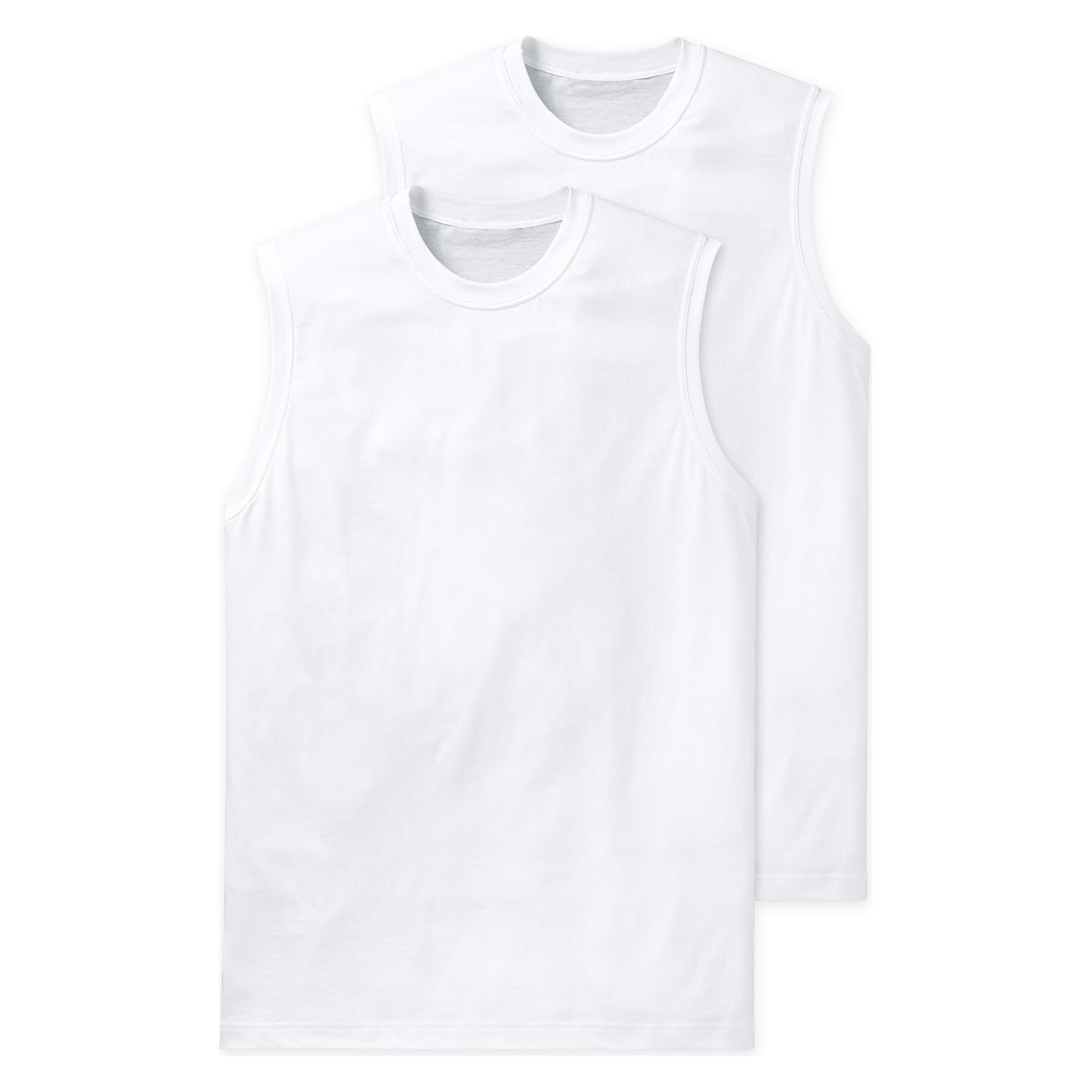 Schiesser, Herren, Shirts, Unterhemd Shirt 0/0 - American T-Shirt, Weiss, (3XL)