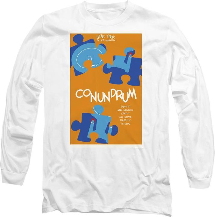 Actual product image Unisex Adult The Next Generation Season 5 Episode 14 T-Shirt (L)