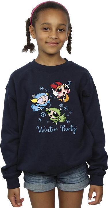 Produktbild The Powerpuff Girls Girls Winter Party Sweatshirt Mädchen (128)