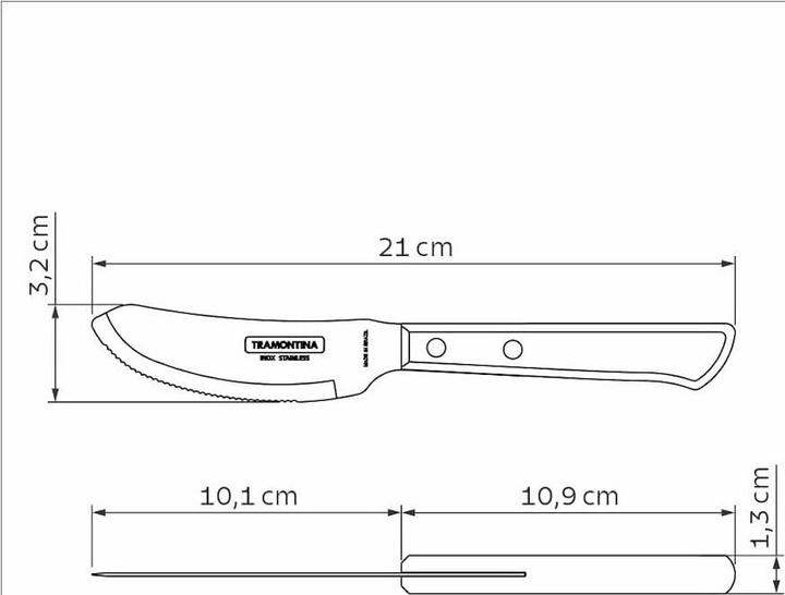 Produktbild Tramontina Pizzabesteck (8 Stück, Besteck Set)