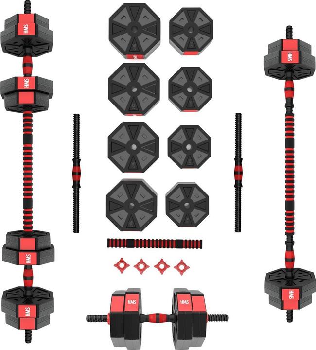 HMS Sgc15 Sztangielki-Sztanga Kompozyt 15 kg