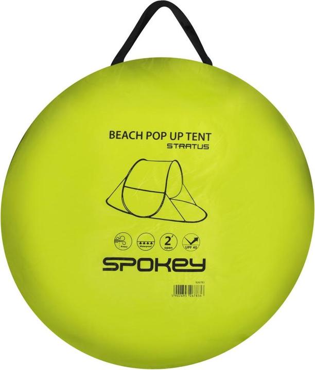 Produktbild Spokey Stratus (Strandzelt + Strandmuschel, 0.90 kg, 1 Person)