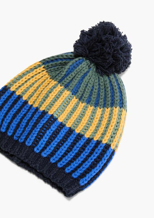 Image du produit s.Oliver Mütze Strickmütze mit Pompom