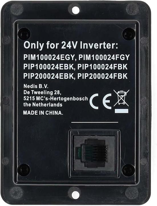 Nedis Power Inverter-Fernbedienung - 6.00 m - RJ12 - Schwarz