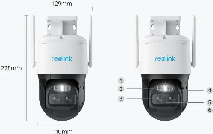 Actual product image Reolink Trackmix Series G770 (3840 x 2160 pixels)