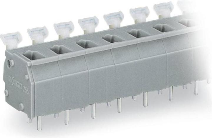 Actual product image Wago 255-505 Terminal block for printed circuit boards 0.08-2.5 qmm grey