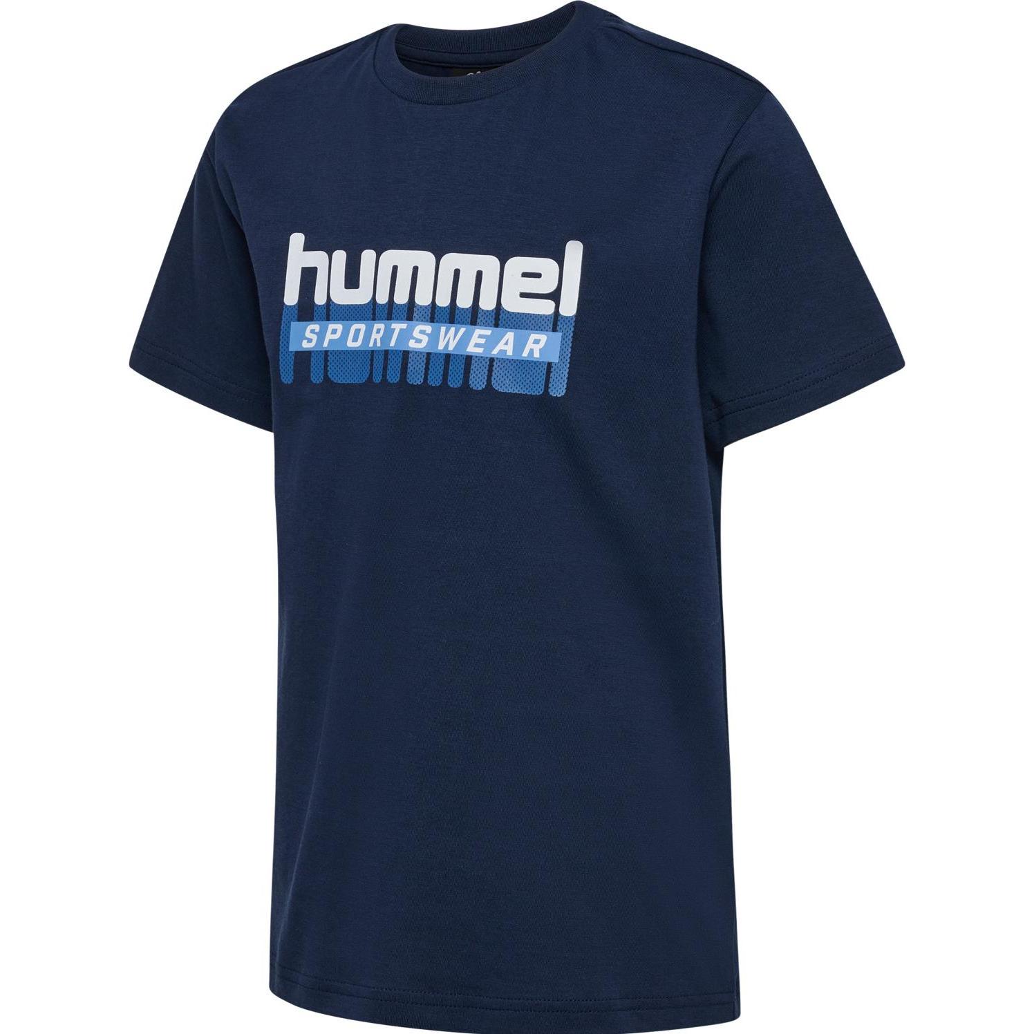 Thumbnail - hummel, Herren, Sportshirt, hmlTUKAS T-SHIRT S/S (116), Blau, 116