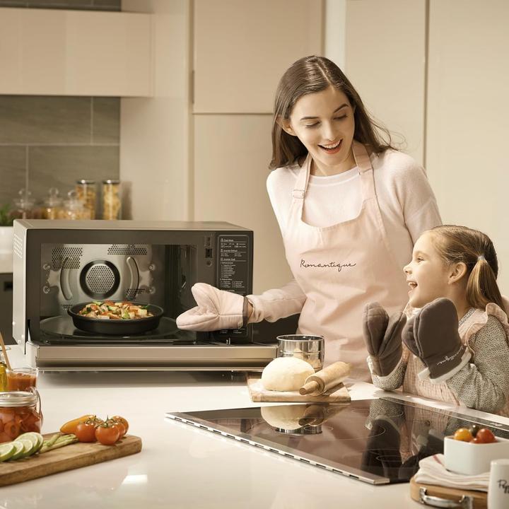 Actual product image LG MJ3965ACS microwave oven Flat surface Microwave with grill 39 L 1350 W Stainless steel