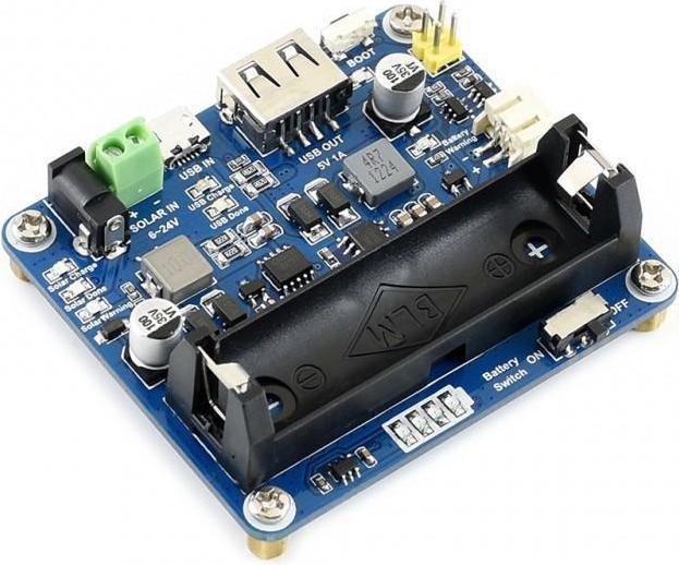 Actual product image WaveShare MPPT Solar Power Management Module for 6V-24V Solar Panel