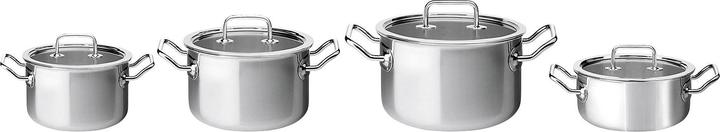 Actual product image Spring Brigade Basic (Pan set + pot set, Stainless steel, 24 x 14 cm)