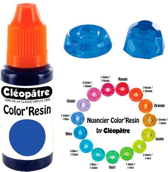 Produktbild Cléopâtre COLOR'RESIN, transp. Harzfarbe 15 ml (15 ml)