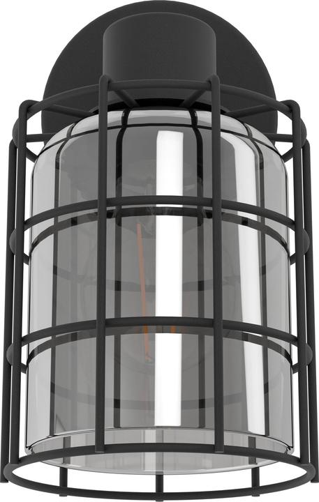 Image du produit EGLO Applique murale CONSACA 1x E27 noir (E27)