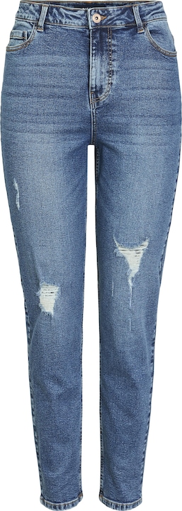 Pieces High Waist Mom Jeans (S)