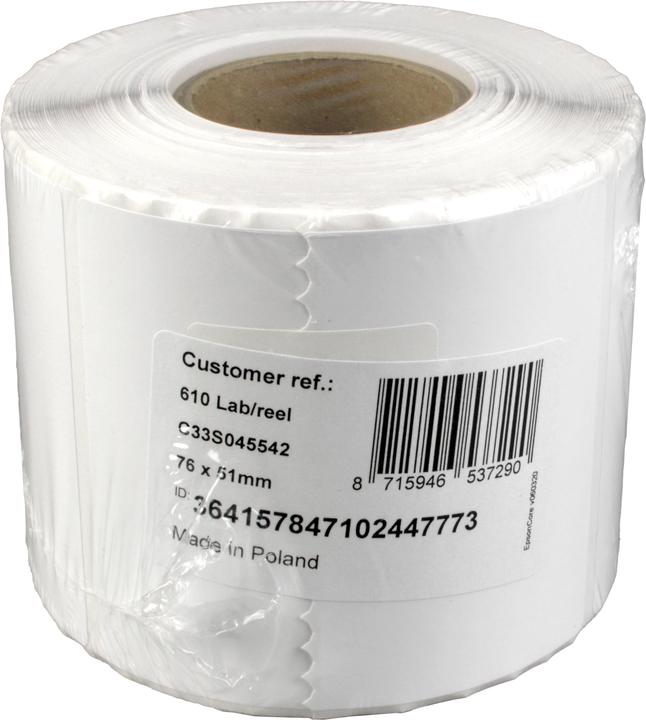 Actual product image Epson Label