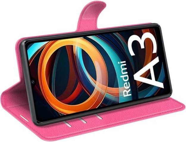 Produktbild MU Classic Litchi Leder Bookcover Series (Xiaomi Redmi A3)