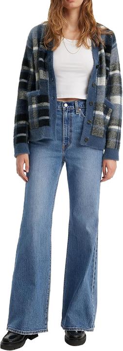 Actual product image Levis Ribcage Bells Blacks (W24/L34)