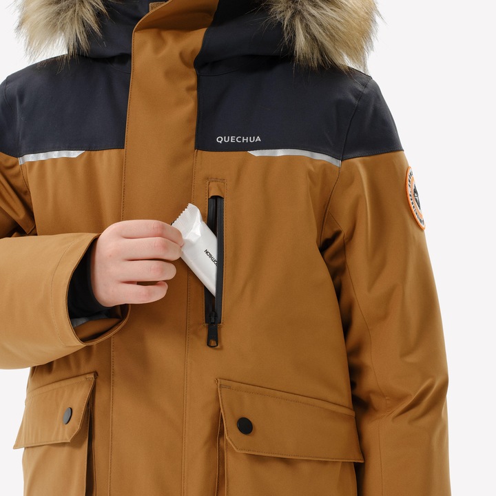 Produktbild Quechua Winterjacke Parka Kinder Gr. 122–170 warm bis -23 °C wasserdicht Wandern - SH900 (12, 13, 14)