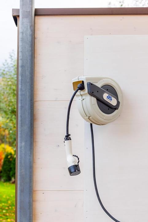 Actual product image As - Schwabe Aufroller für Elektroauto-Ladekabel (Type 2, 11 kW, 16 A, 8 m)