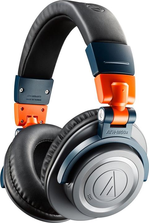 Blue, Grey, Orange