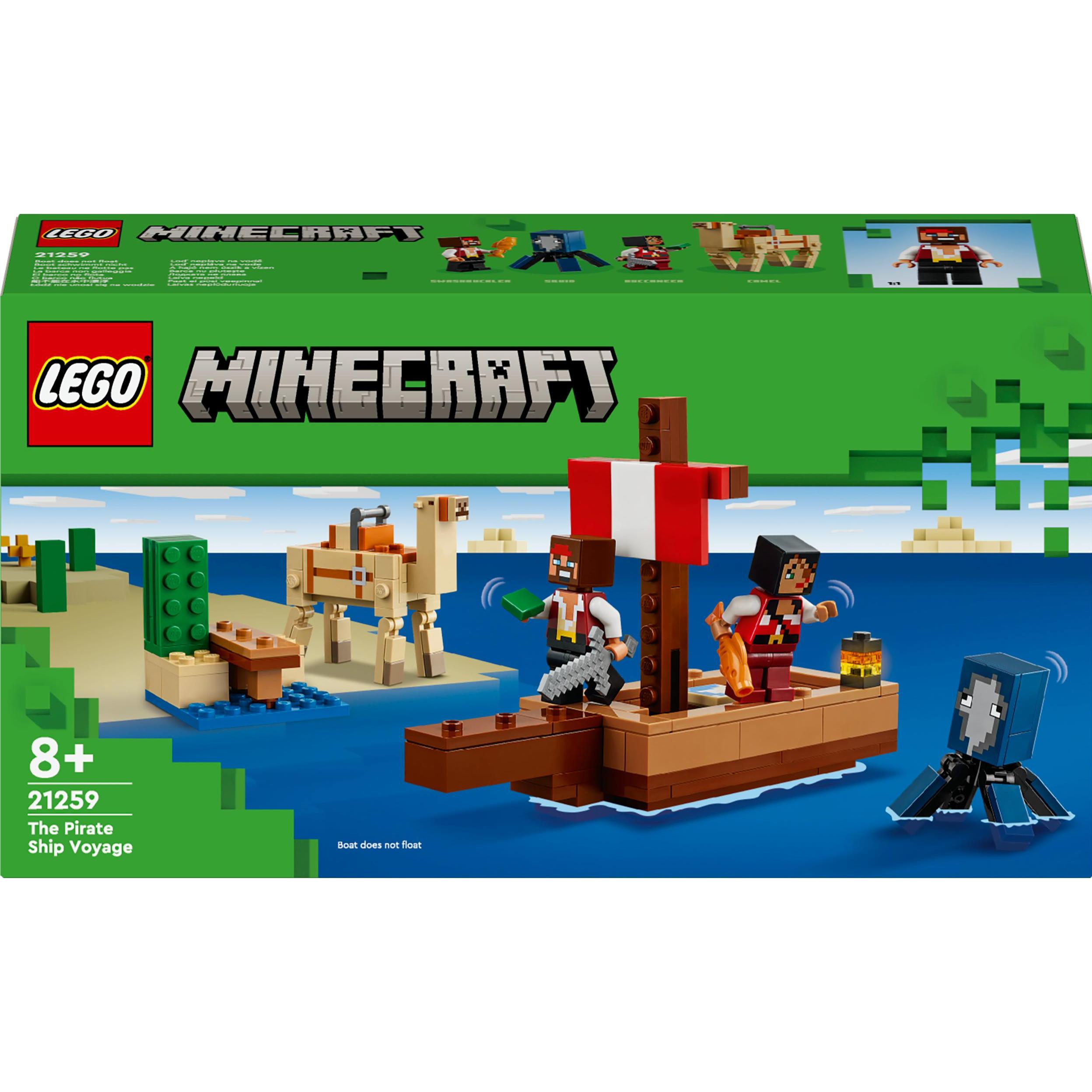 LEGO Die Piratenschiffreise (21259, LEGO Minecraft)