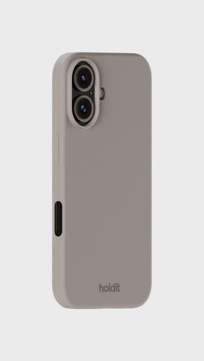 Produktbild Holdit Silikonhülle iPhone 16 Taupe (Apple iPhone 16)