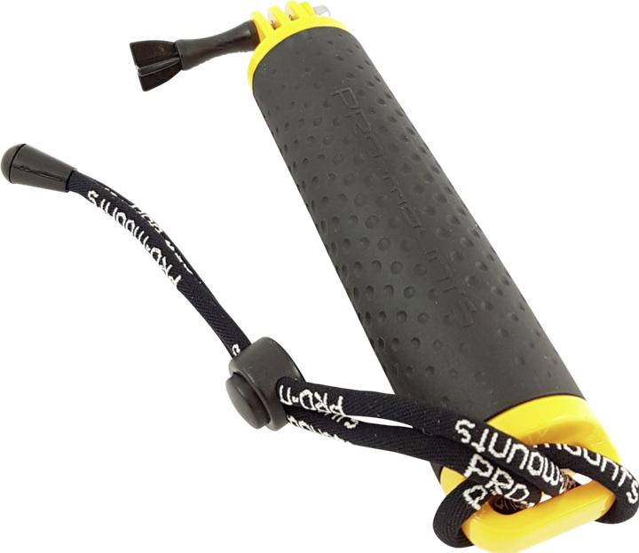 Actual product image PRO-mounts AquaGrip Yellow Handle for GoPro