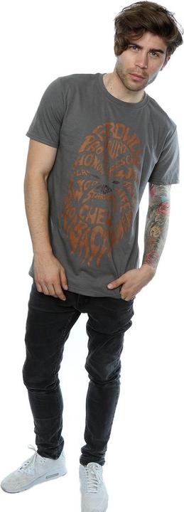 Actual product image Star Wars Mens Chewbacca Text Head T-Shirt (3XL)