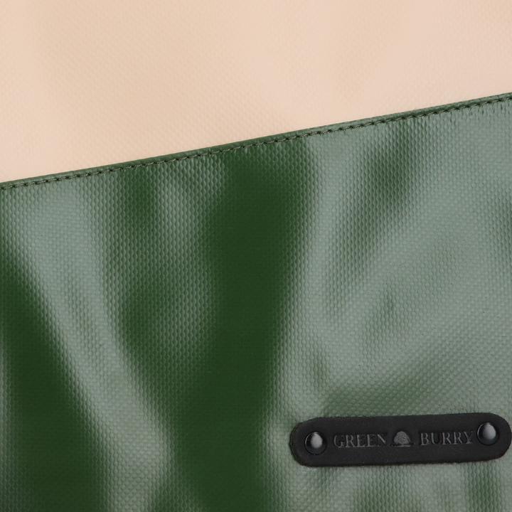 Actual product image Greenburry Upcycled Tarpaulin Messenger 40 cm laptop compartment