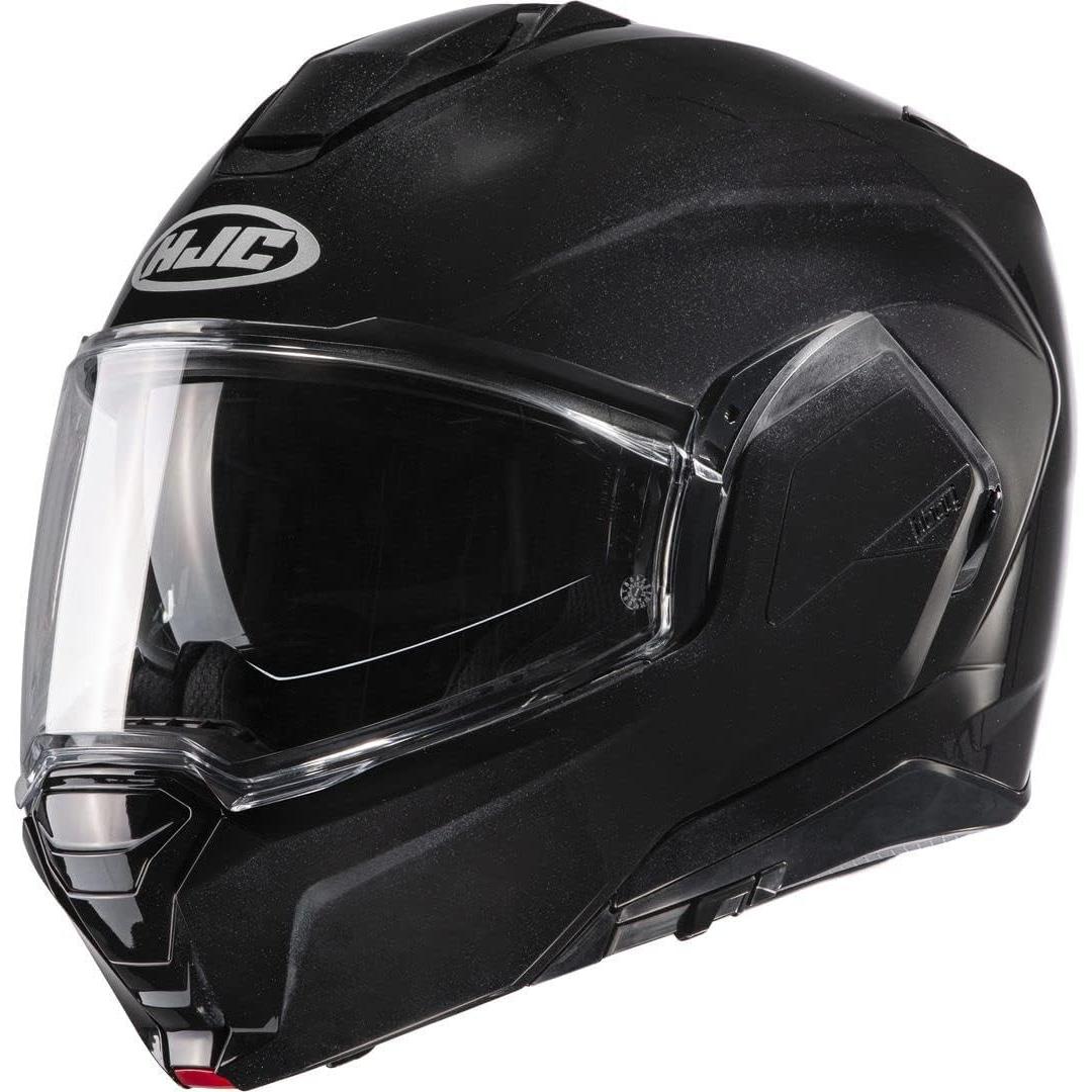 HJC, Casco da moto, motorcycle modular helmet I100 metal black, S (S)