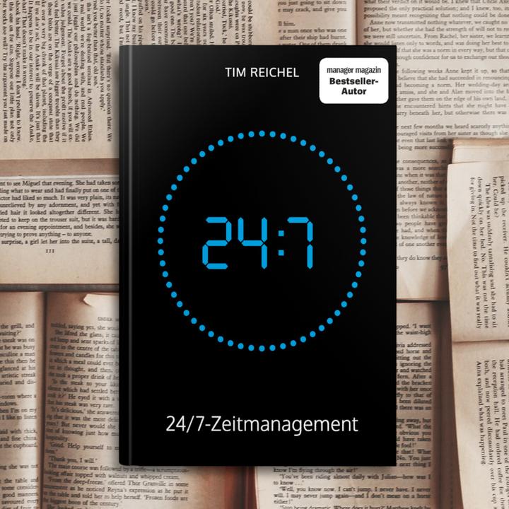 Actual product image 24/7-Zeitmanagement (German, Tim Reichel, 2019)