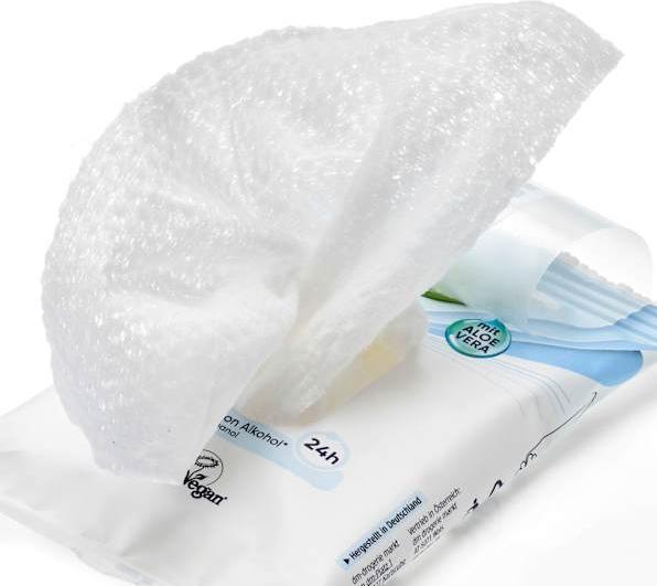 Produktbild dm Balea Deotücher Sensitive (Reinigungstücher Gesicht)