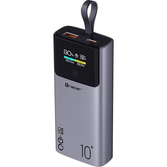 Tracer Power Bank Comet 10000mAh screen PD+QC (TRABAT47642) (10000 mAh), Powerbank