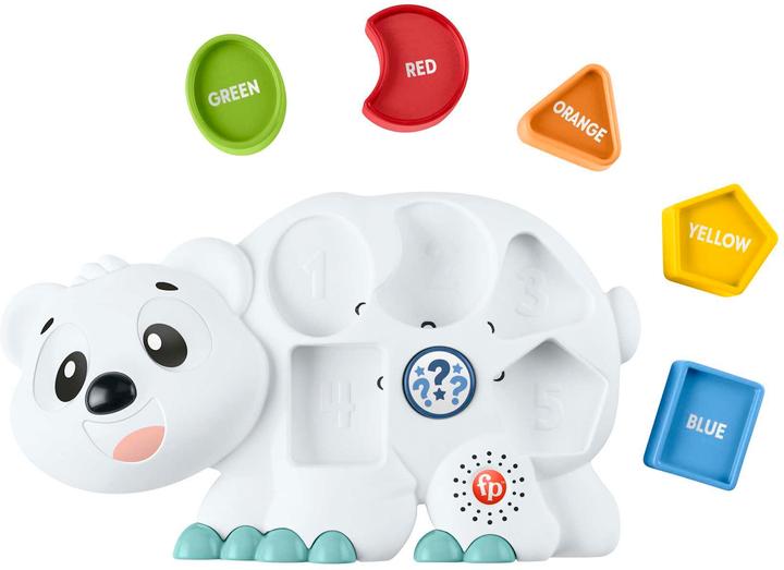 Produktbild Fisher-Price BlinkiLinkis Formen Eisbär, Kleinkinderspielzeug, deutsche Ausgabe (Deutsch)