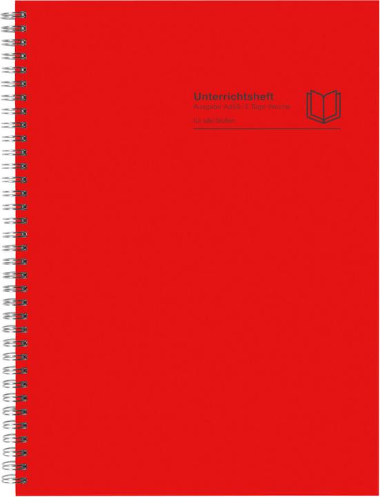 Image du produit Cahier de cours (A4, Règle spéciale, Couverture rigide)