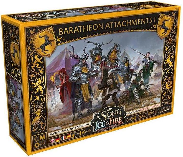 Immagine prodotto Cmon CMND0136 - Allegati Baratheon #1 - A Song of Ice & Fire, dai 14 anni in su (espansione) (Tedesco)