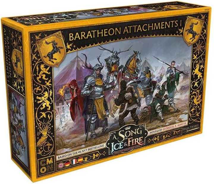 Actual product image Cmon CMND0136 - Baratheon Attachments # 1 - A Song of Ice & Fire, from 14 Years (Expansion) (German)