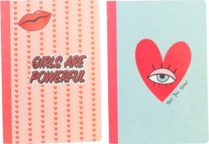 Ancor Exercise Book A4 48sh/90g Lined B'LOG GIRL POWER (A4, Lined)