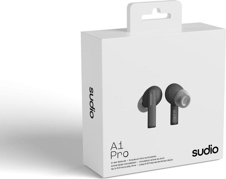Actual product image Sudio A1 Pro Black (ANC, 30 h, Cable)